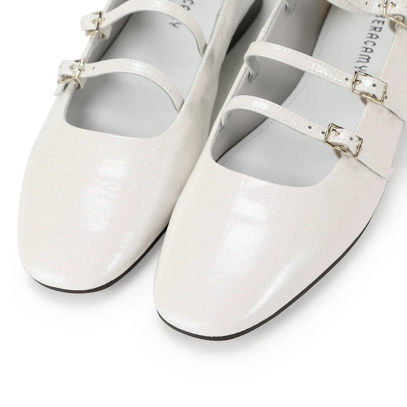 Beracamy 3-Strapped Ballet Mary Jane - Sparkling Chantilly 
