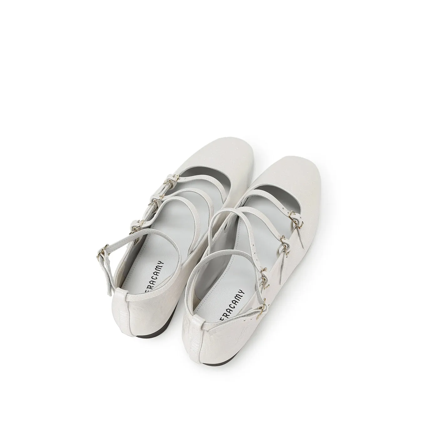Beracamy 3-Strapped Ballet Mary Jane - Sparkling Chantilly 
