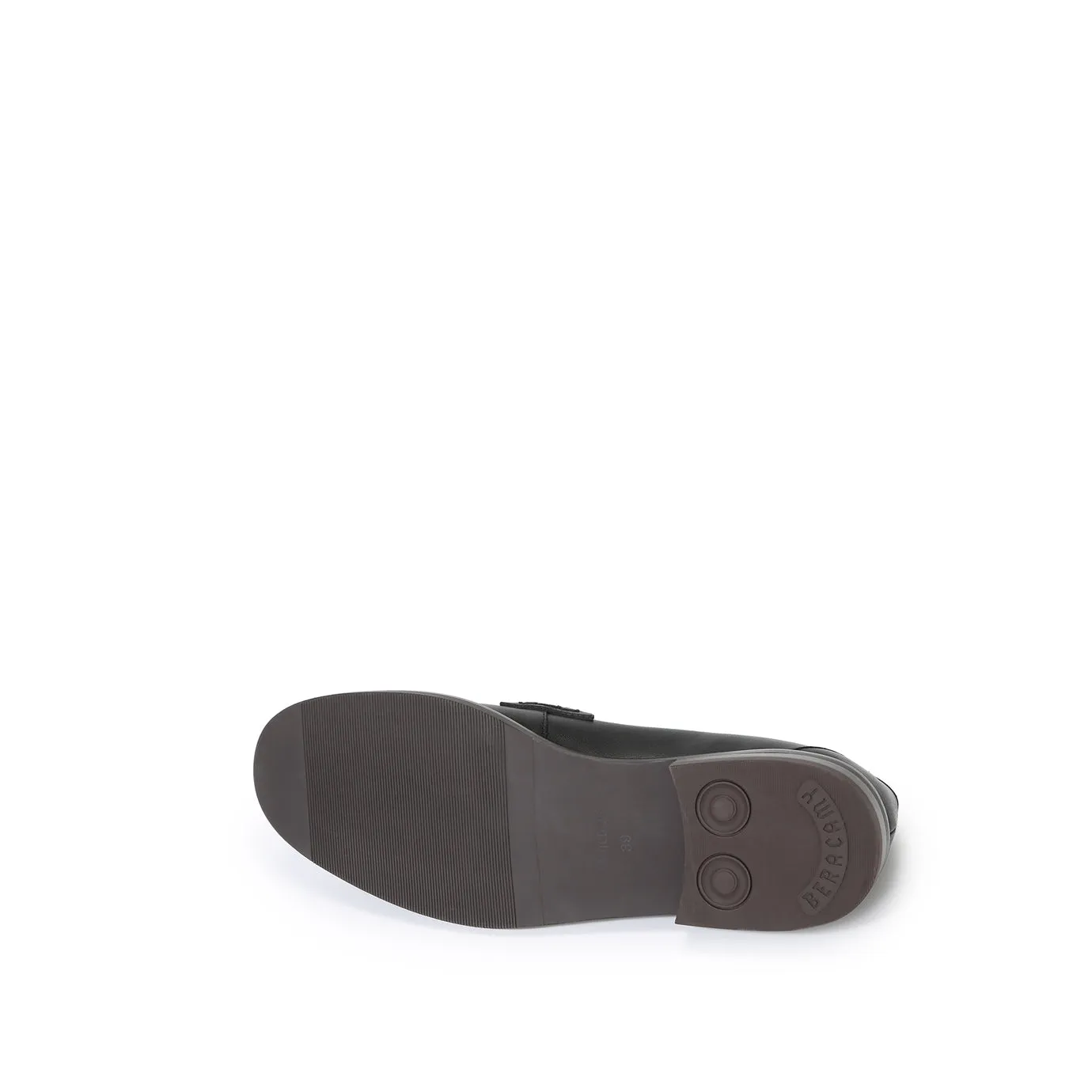 Beracamy Block Heel Loafer - Black
