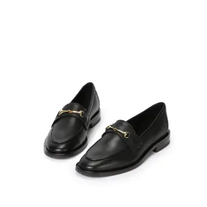 Beracamy Block Heel Loafer - Black