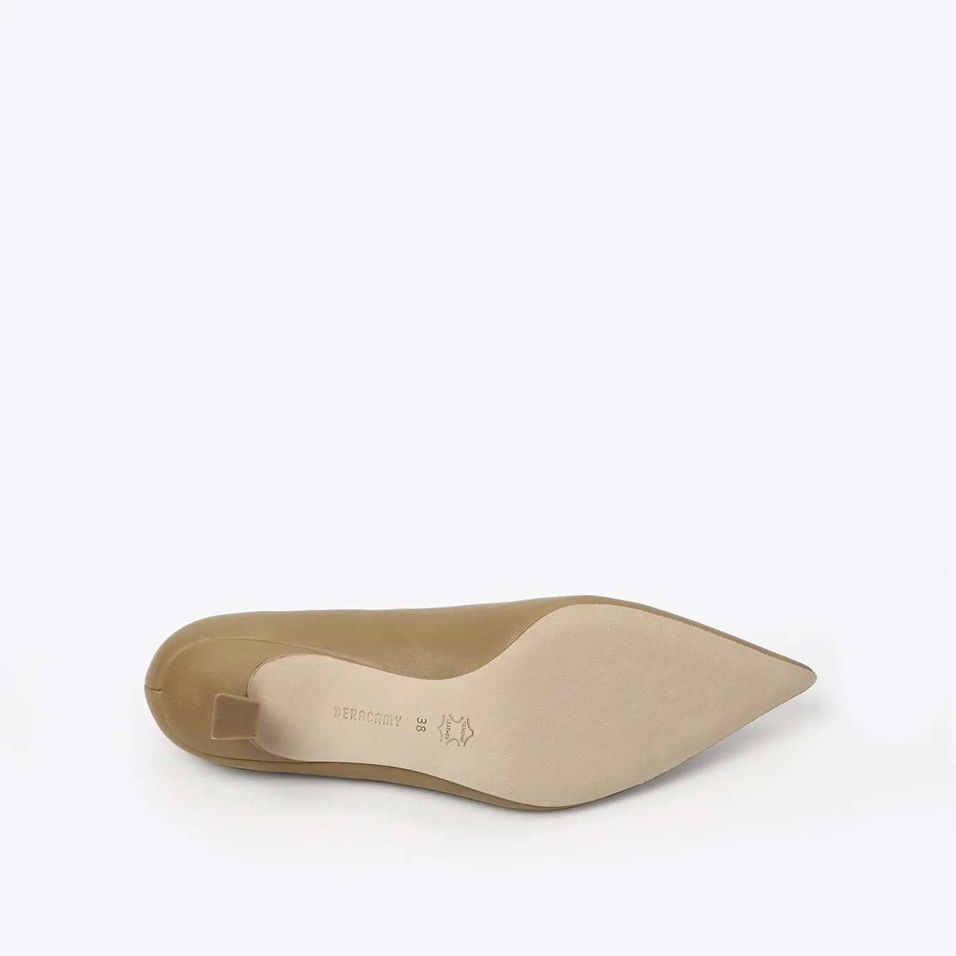 Beracamy CAM Kitten Heels - Caramel