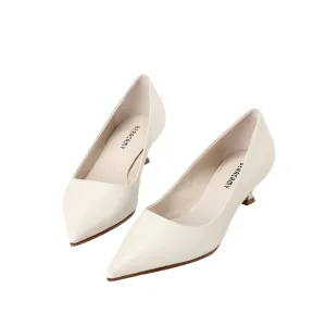 Beracamy CAM Kitten Heels - Cream Beige