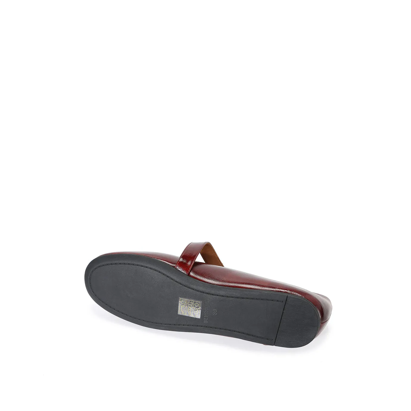Beracamy Eyelets Mary Jane - Burgundy