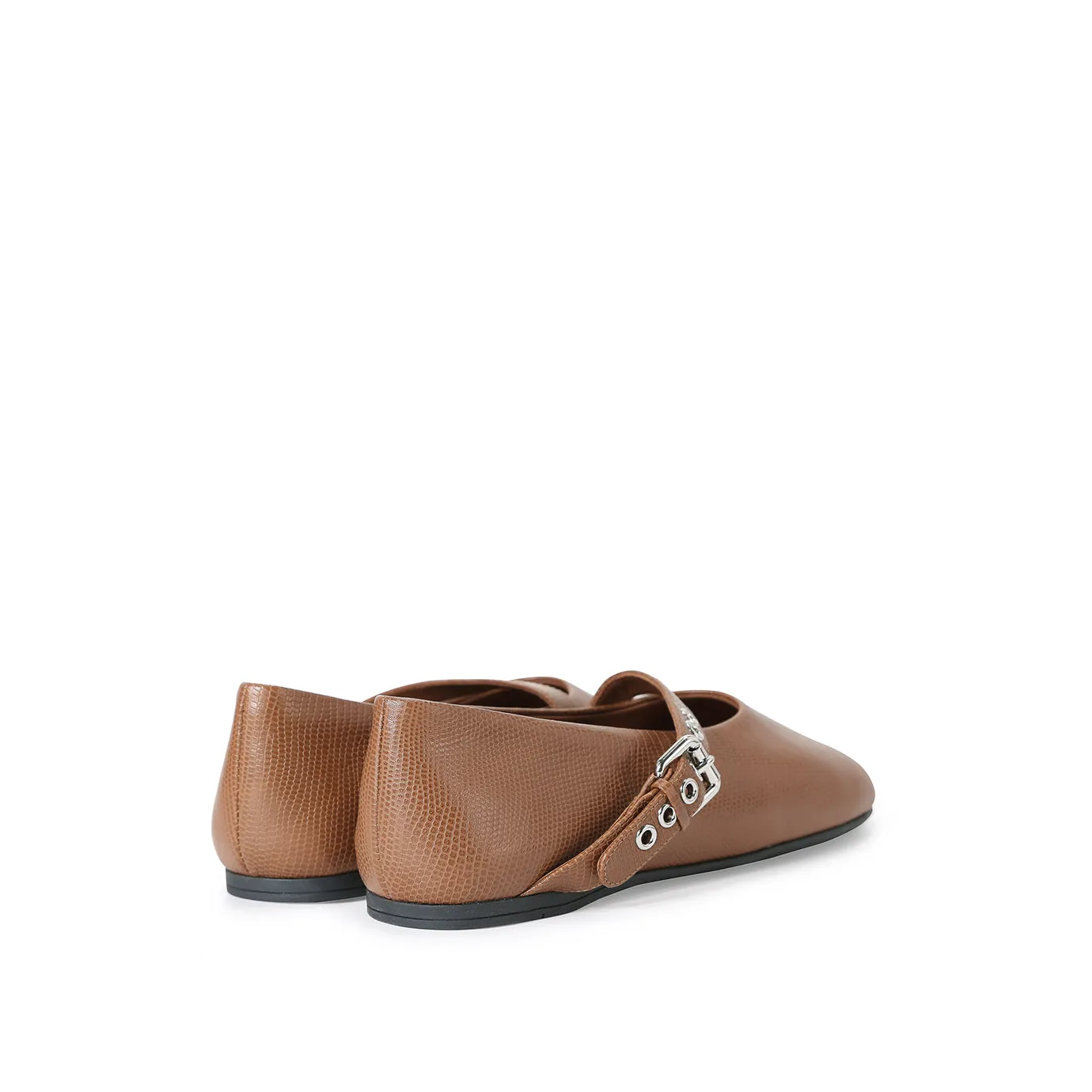 Beracamy Eyelets Mary Jane - Caramel