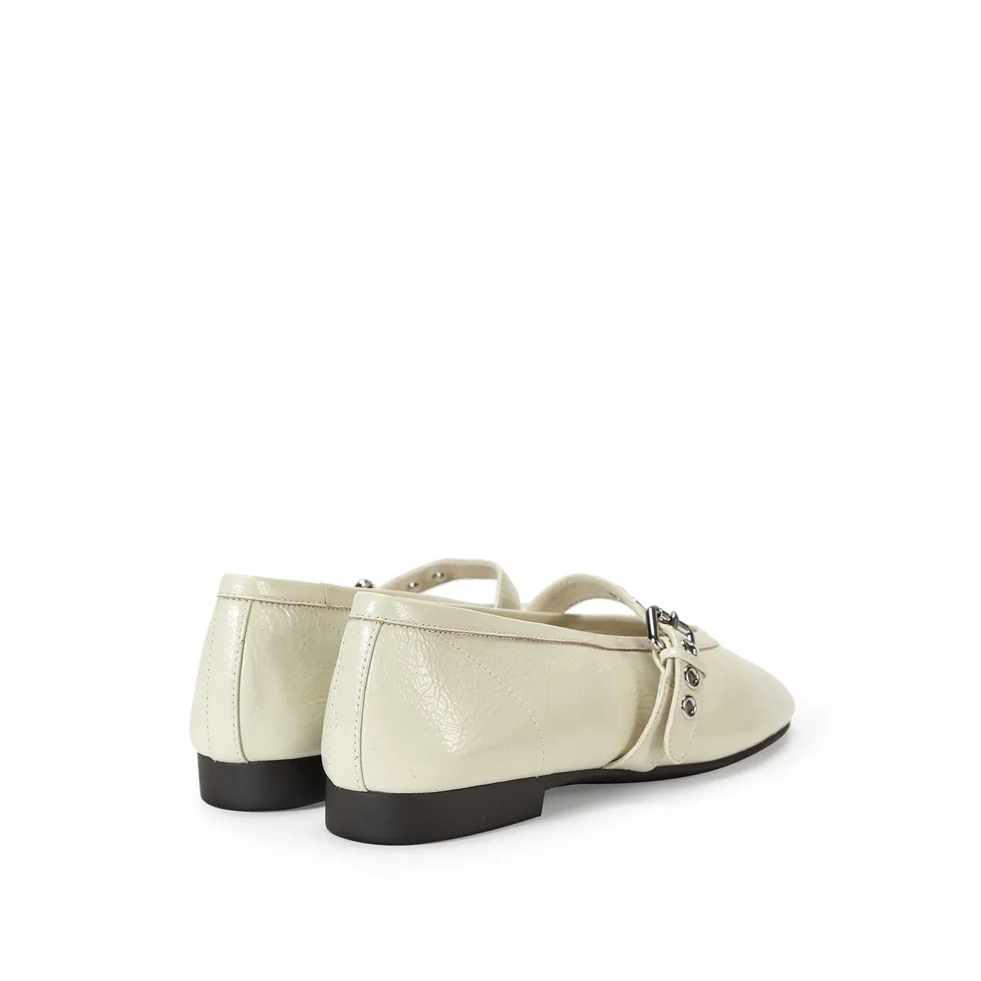 Beracamy Eyelets Mary Jane Flat - Chantilly
