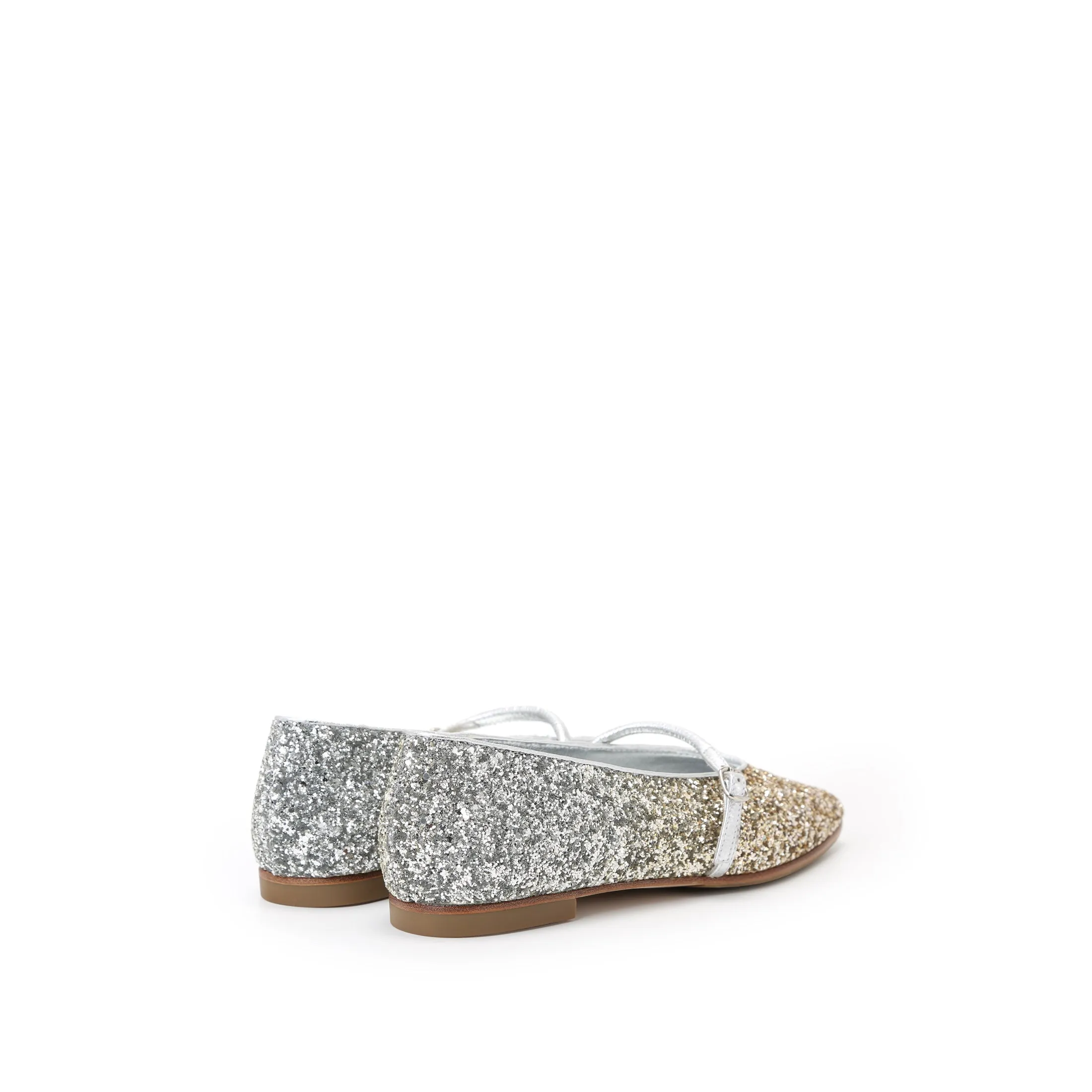 Beracamy Glitter Mary Jane Ballerina - Sparkling Gold