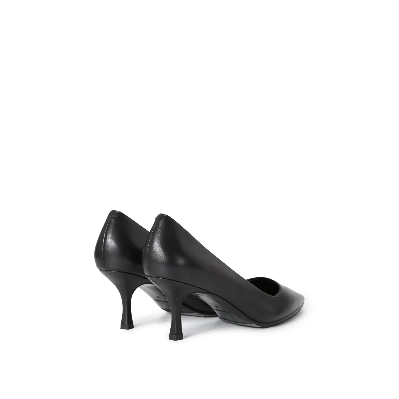 Beracamy JUNN Pointed Kitten Heels - Black