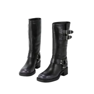 Beracamy MARLBOROUGH Riding Boot - Brush Off Black 