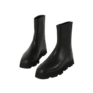 Beracamy Platform Zip Boot - Black