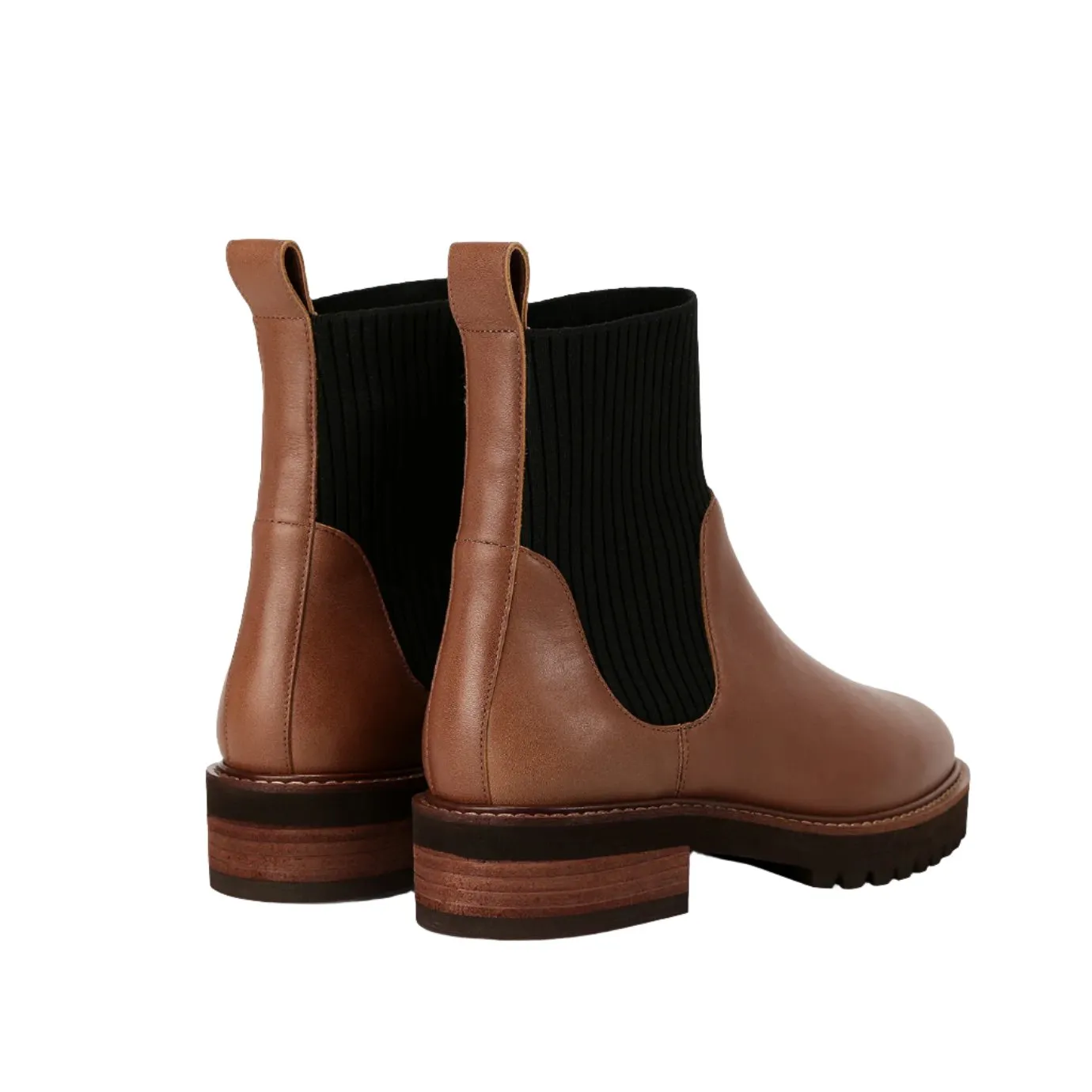 Beracamy Rugged Chelsea Boot - Caramel