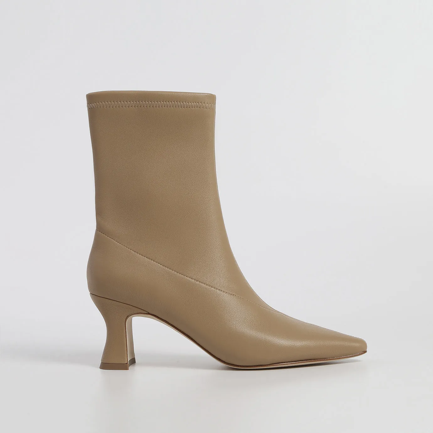 Beracamy Slip-On Ankle Boots - Oat