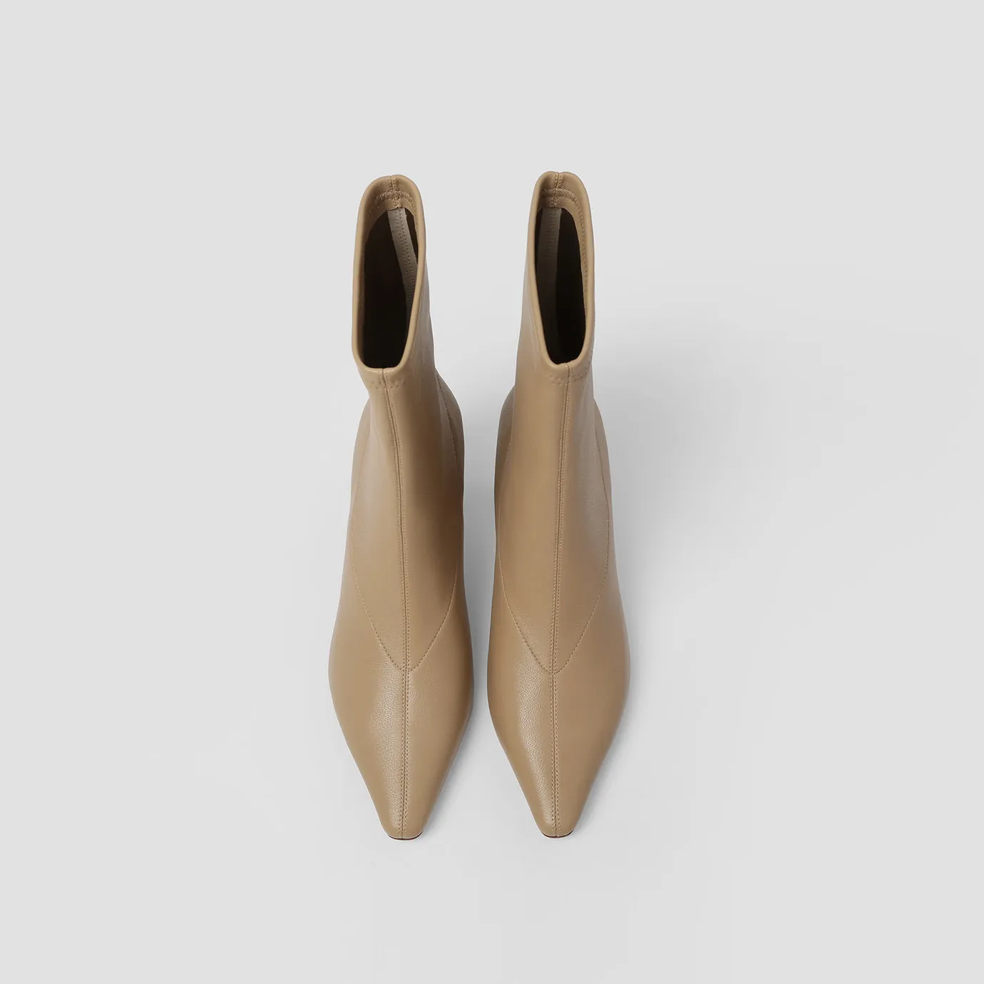 Beracamy Slip-On Ankle Boots - Oat