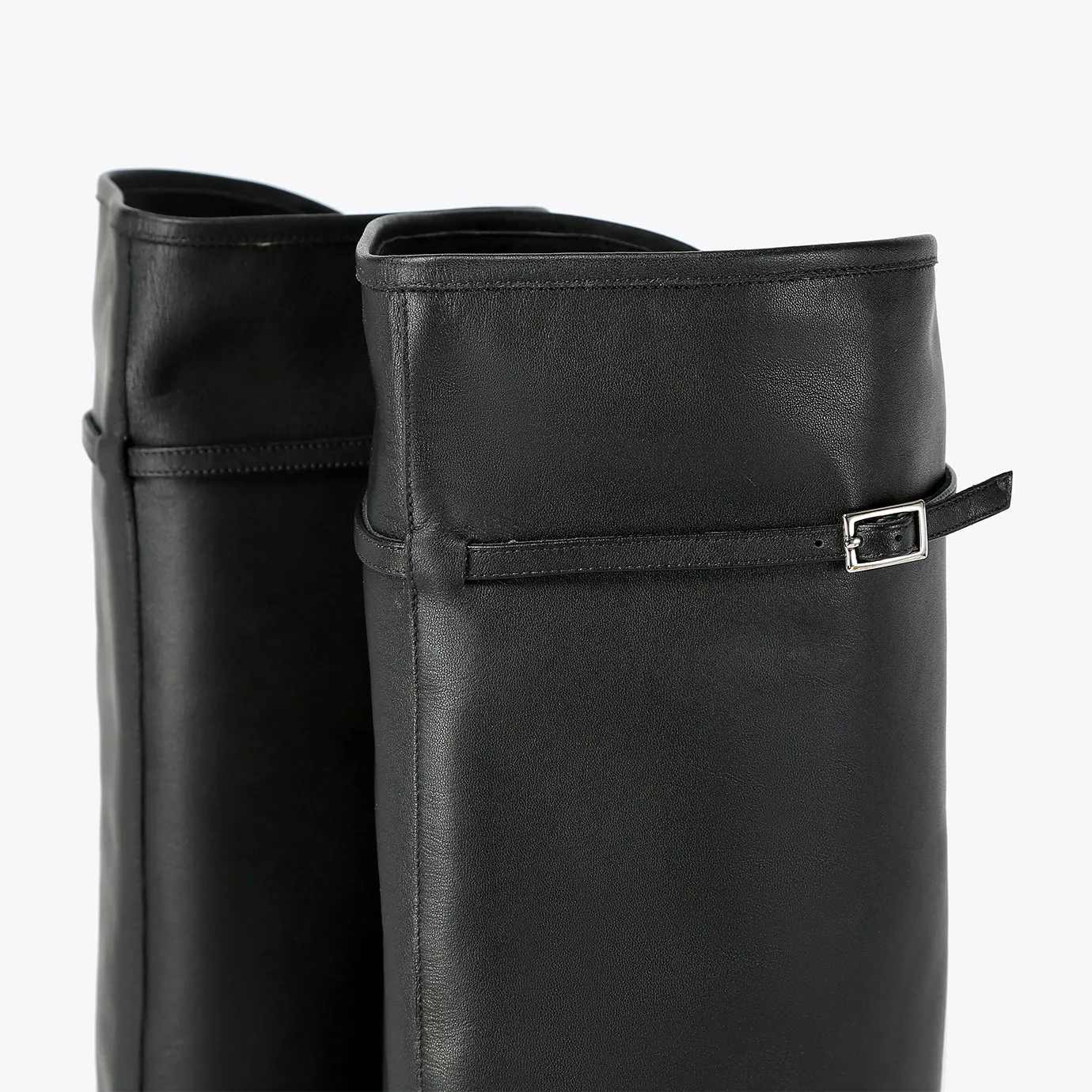 Beracamy Slip-On Knee Boot - Black