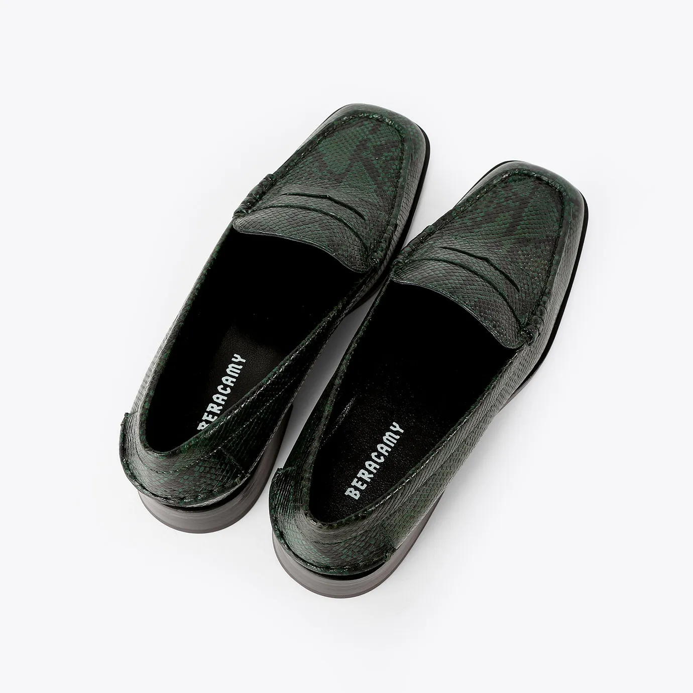 Beracamy Square Block Heel Loafer - Amazon
