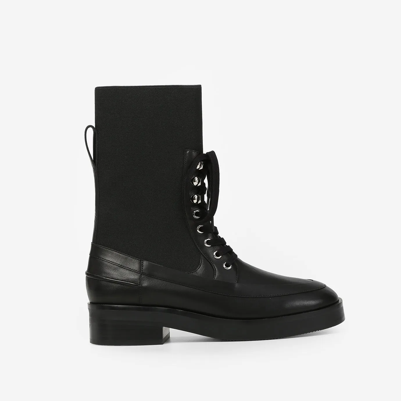Beracamy Tie Ankle Boots - Noir