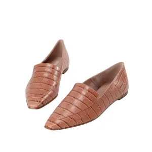 Beracamy TINA Loafers - Embossed Rust