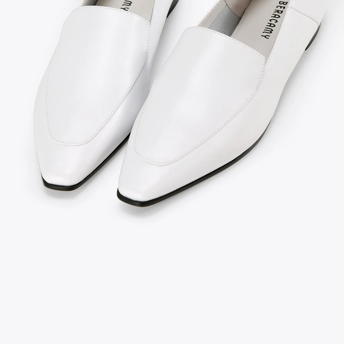 Beracamy TINA Loafers - Smooth White