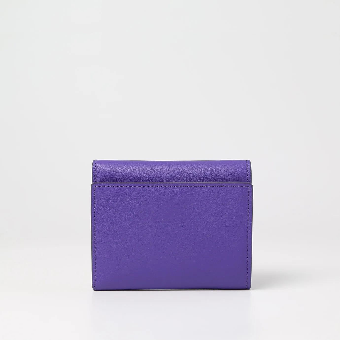Beracamy Tri-fold Compact Wallet - Bright Purple