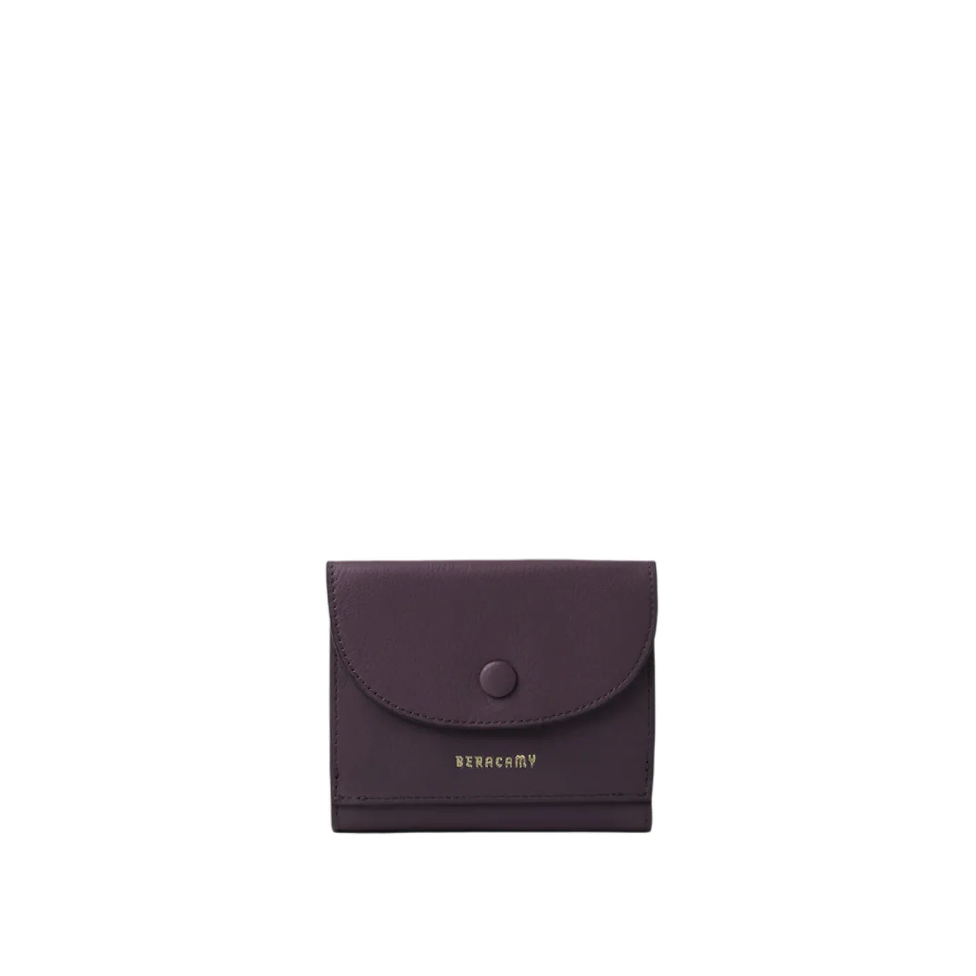 Beracamy Tri-fold Compact Wallet - Brown