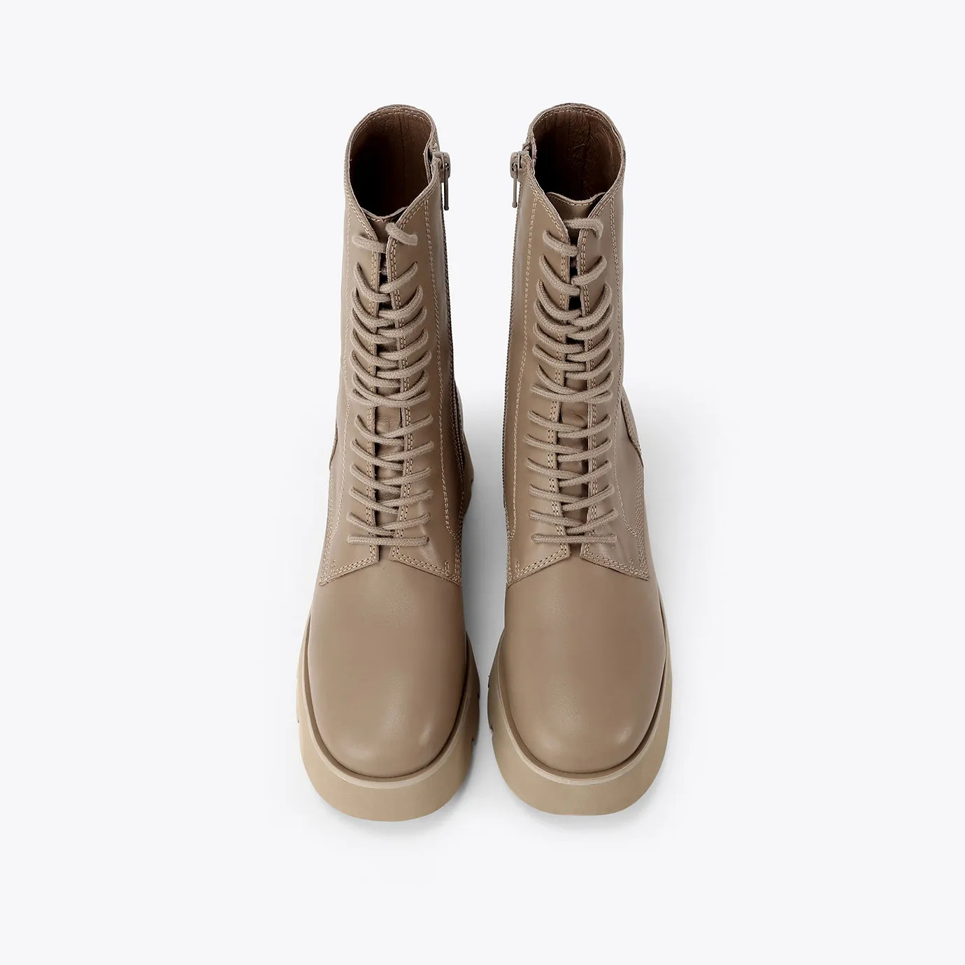 Beracamy YULIA Tie Boot - Turtledove