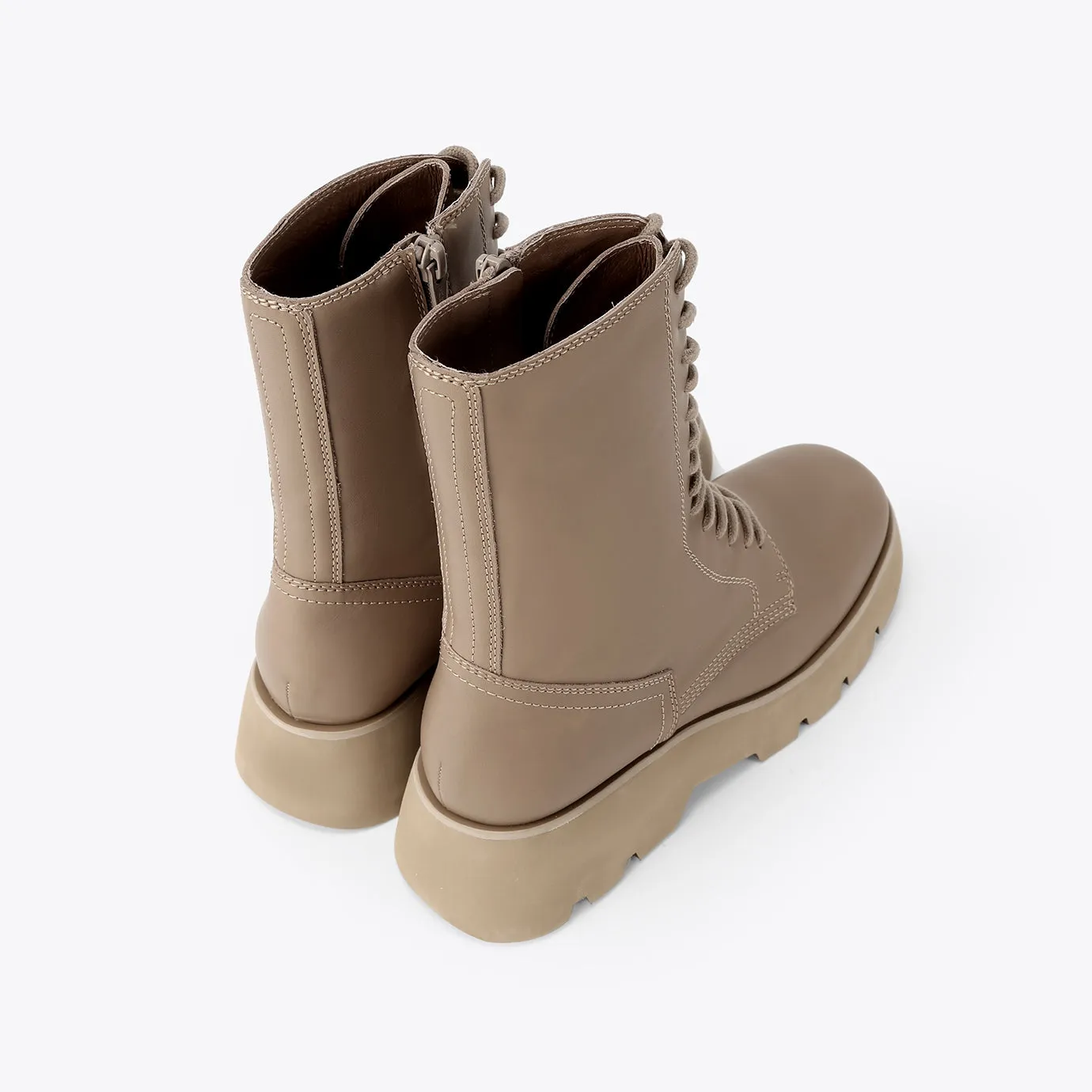 Beracamy YULIA Tie Boot - Turtledove
