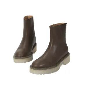 Beracamy Zip Ankle Boot - Cacao