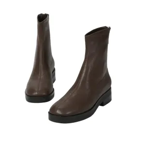 Beracamy Zip Ankle Boot - Cacao