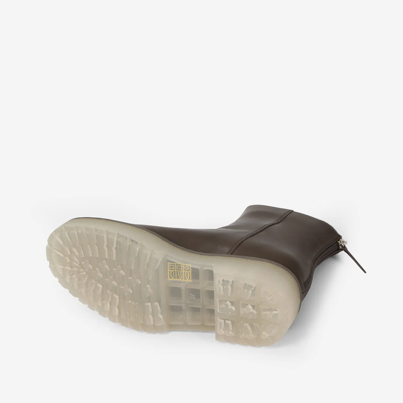 Beracamy Zip Ankle Boot - Cacao