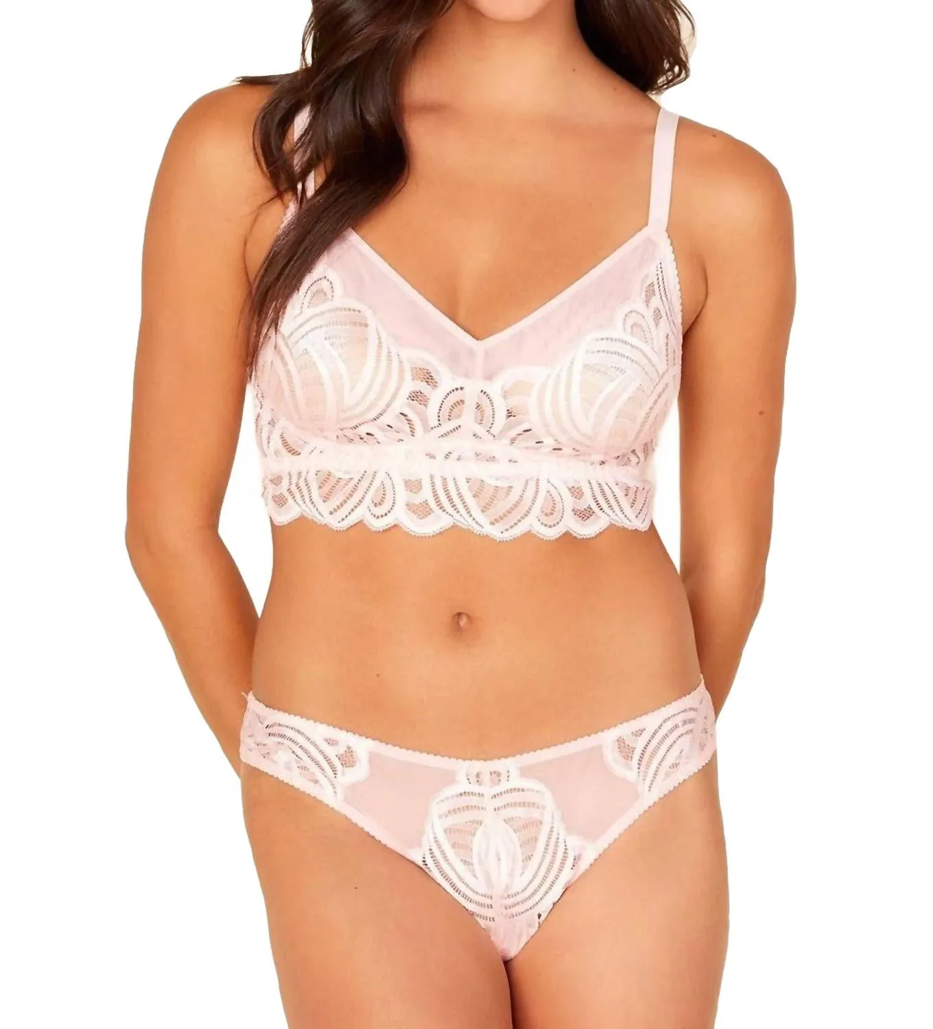 Puglia Thong Panty In Fiore