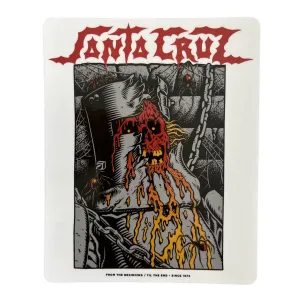 Santa Cruz - Pace Dungeon 6" Sticker Santa Cruz