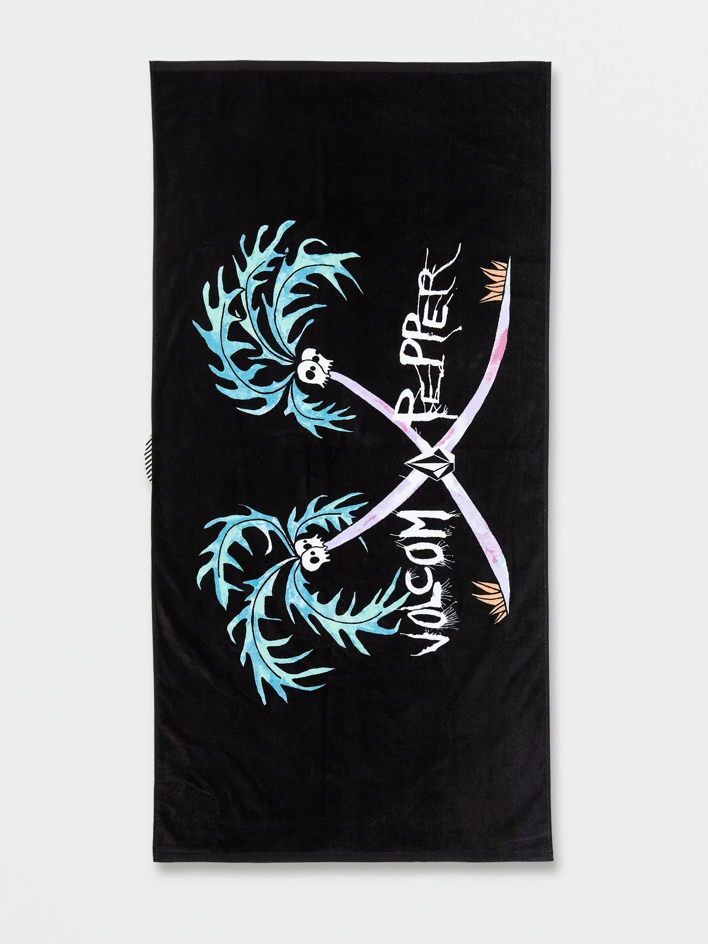 Volcom Entertainment Pepper Towel Black Volcom